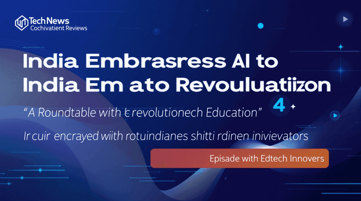 India Embraces AI to Revolutionize Education: A Roundtable with Edtech Innovators